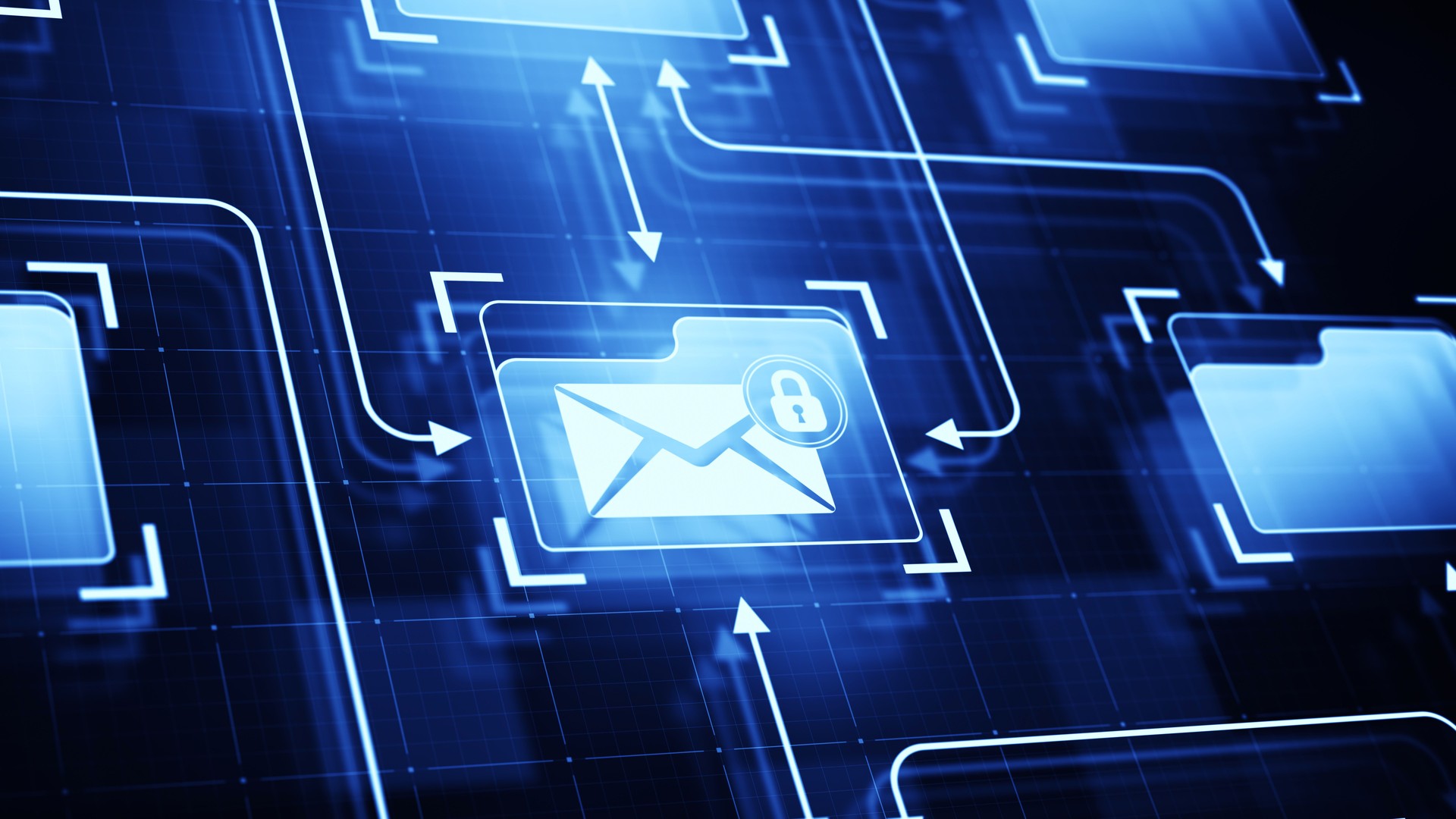 Secure e-mail concept