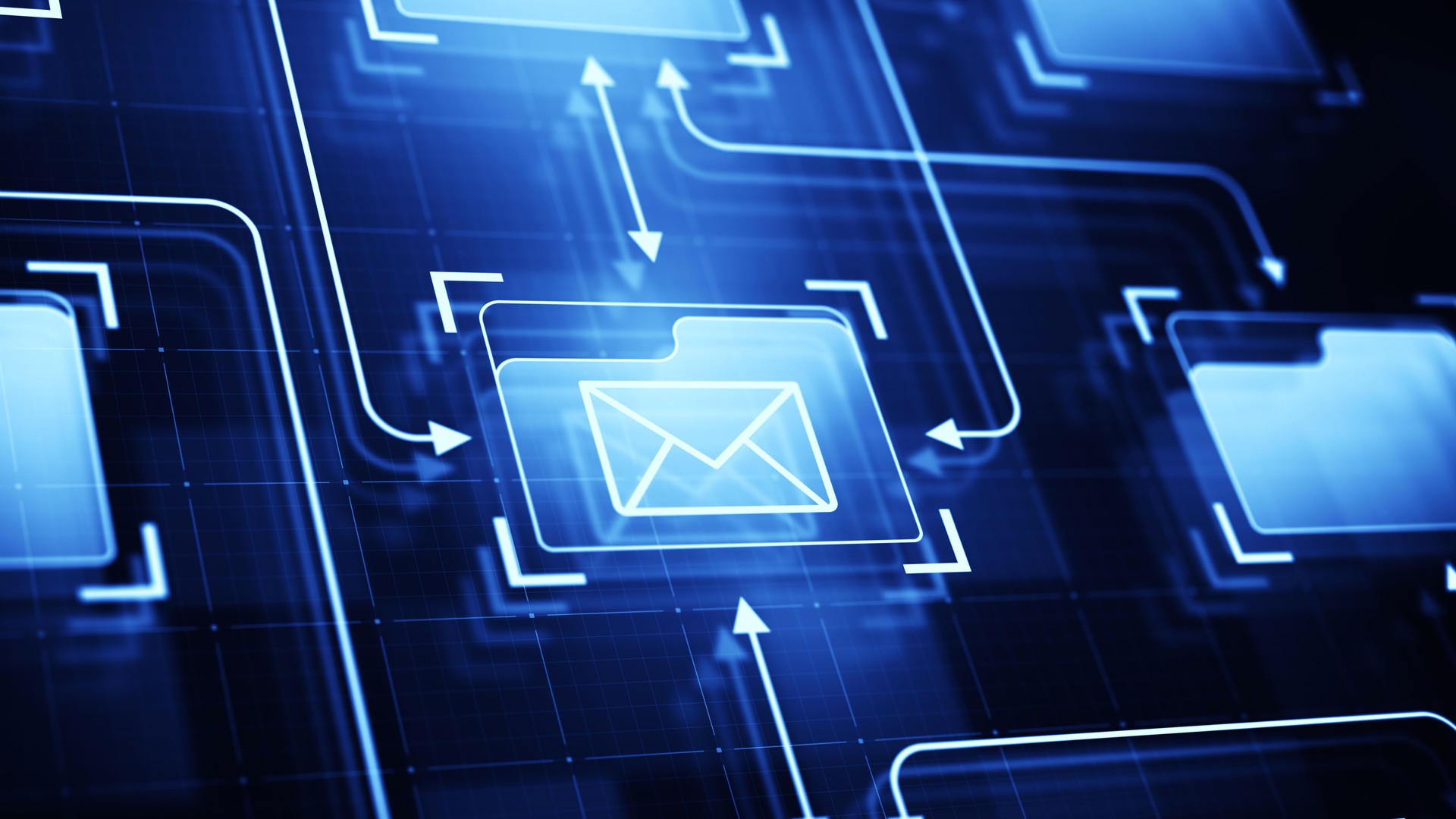 Document with e-mail icon